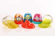 EcoToys City Stressivastane Slime - lima Glitter 