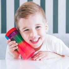 EcoToys City Stressivastane Slime - lima Rainbow 