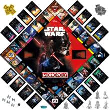 Monopoly Star Wars Art.149103 Lauamäng Star Wars Dark Side (inglise keeles)