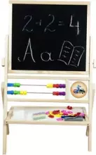 3Toysm Desk Art.149214 Puidust kahepoolne joonestuslaud 90cm