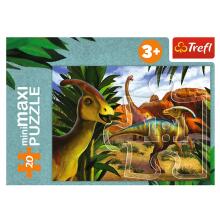 TREFL Mini Maxi pusle Dinosaurused 20 osa