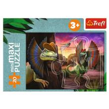 TREFL Mini Maxi pusle Dinosaurused 20 osa