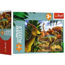 TREFL Mini Maxi pusle Dinosaurused 20 osa