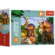 TREFL Mini Maxi pusle Dinosaurused 20 osa