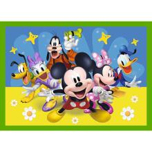 TREFL MICKEY MOUSE Pusle komplekt, 4 tk, Miki Hiir