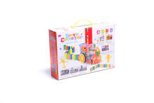 Ikonka Art.KX6680_1 Vedurirongi doomino puzzle läbipaistev