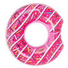 Ikonka Art.KX5003 BESTWAY 36118 Donut 107cm roosa ujumisratas