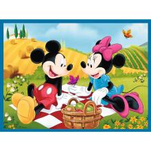 TREFL DISNEY Pusle ja memo komplekt Miki-hiir 30+48+M24