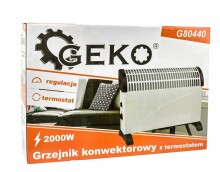GEKO Electric convector heater 2000W