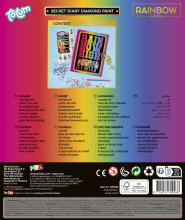 TOTUM RAINBOW HIGH Art.620438 Päeviku teemantmaal