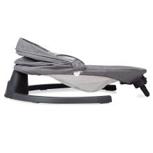 Momi Bouncer LAMI Art.BULE00022 Dark Grey Stiilne muusikaga beebikiiktool