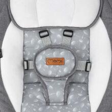 Momi Bouncer LAMI Art.BULE00022 Dark Grey Stiilne muusikaga beebikiiktool