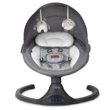 Momi Bouncer LAMI Art.BULE00022 Dark Grey Stiilne muusikaga beebikiiktool