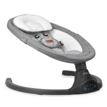 Momi Bouncer LAMI Art.BULE00022 Dark Grey Stiilne muusikaga beebikiiktool