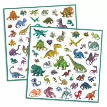 Djeco 160 kleepsu Dinosaurs Art.DJ08843
