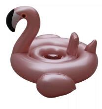Ikonka Art.KX7512 Täispuhutav ratas koos istmega lastele Flamingo