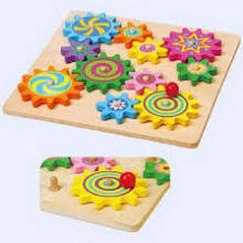 Viga Spinning Gears Art.59854 Puidust pusle Gears