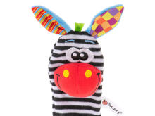 Ikonka Art.KX9343_1 Rattle mänguasi jalasokid 2tk.