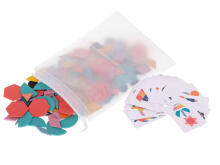 Ikonka Art.KX5367 Puidust Montessori-puzzle 180el.