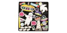 Floss&Rock Zuja Art.40P3561 Magnetic Fun & Games - Space 4 in 1