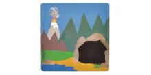 Floss&Rock Zuja Art.40P3564 Magnetic Fun & Games - Dinosaurus 4 in 1