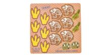 Floss&Rock Zuja Art.40P3564 Magnetic Fun & Games - Dinosaurus 4 in 1