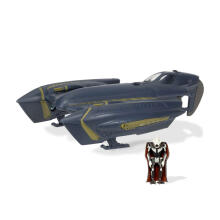 STAR WARS W3 Micro Galaxy sõiduk figuuriga