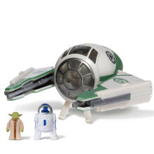 STAR WARS W3 Micro Galaxy sõiduk figuuriga