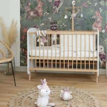 Doux Nid Lilac Cot Bumper Art.2200780 Turvamees beebivoodile 30x180 cm