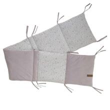 Doux Nid Lilac Cot Bumper Art.2200780 Turvamees beebivoodile 30x180 cm