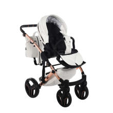 Junama S Class Art.01 White Universaalne beebikäru 2-ühes