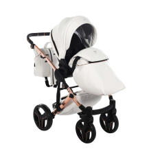 Junama S Class Art.01 White Universaalne beebikäru 2-ühes