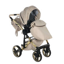 Junama Heart Art.HT-07 Beige Gold Universaalne beebikäru 2-ühes