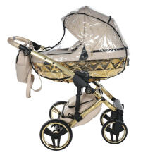 Junama Heart Art.HT-07 Beige Gold Universaalne beebikäru 2-ühes