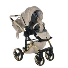 Junama Heart Art.HT-07 Beige Gold Universaalne beebikäru 2-ühes