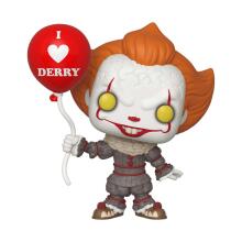 FUNKO POP! Vinyl Figuur: IT Chapter 2 - Pennywise õhupalliga, 9,5 cm