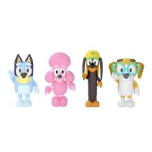 BLUEY Figuurid, 4-pakk