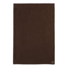 Elodie Details Wool Knitted Blanket 100x75 cm, Chocolate