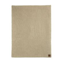 Elodie Details Wool Knitted Blanket 100x75 cm, Pure Khaki