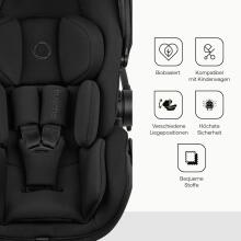 Bugaboo Otter by Nuna i-Size Art.152372 Mineral Black Turvahäll 0-13kg