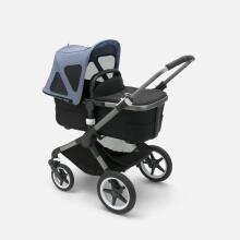Bugaboo Fox/Cameleon3/Lynx breezy sun canopy v2 Art.152381 Dark Cherry Päikesekaitse