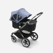 Bugaboo Fox/Cameleon3/Lynx breezy sun canopy v2 Art.152381 Dark Cherry Päikesekaitse