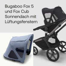 Bugaboo Fox/Cameleon3/Lynx breezy sun canopy v2 Art.152384 Seaside Blue Päikesekaitse