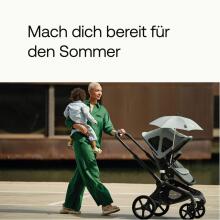Bugaboo Fox/Cameleon3/Lynx breezy sun canopy v2 Art.152384 Seaside Blue Päikesekaitse