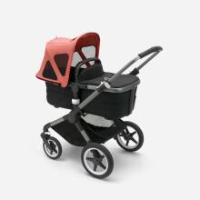 Bugaboo Fox/Cameleon3/Lynx breezy sun canopy Art.152392 Stormy Grey Päikesekaitse