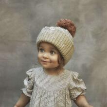 Elodie Details villane müts Pure Khaki 1-2Y