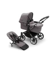 Bugaboo Donkey 6 Mono Сomplete Art.152421 Black Beebi universaalne jalutuskäru trafo