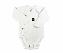 La Bebe™ NO Baby Body Art. 9-10-30 White Бодик из 100% мягкого хлопка с длинным рукавом