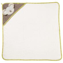 Fehn hooded bath towel 80x80 cm, Koala