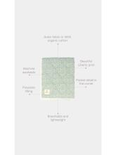 BIBS x Liberty Quilted Blanket Art.152819 Chamomile Lawn Violet Sky